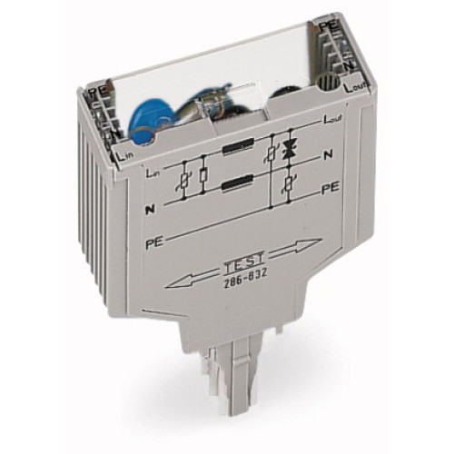 Cm-Sp, Two-Stage Suppr. For 2-Wire Control Gray