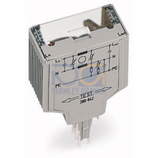 Cm-Sp, Two-Stage Suppr. For 2-Wire Control With Filter Gray