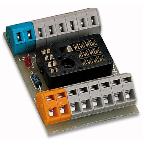 Rel-Socket, With Recovery Diode Relay With 4U