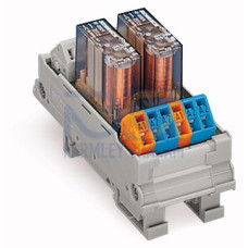Relay Module, Relay, Pre-Soldered Each 1 Changeover Contact (1 U) Gray