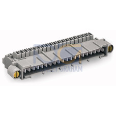 Male Connector, Including M4 Screws 10-Pole Gray