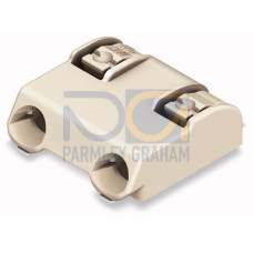 Smd PCB Terminal Block, Push-Button 0.75 mm&sup2; Pin Spacing 8 mm 2-Pole Light Gray