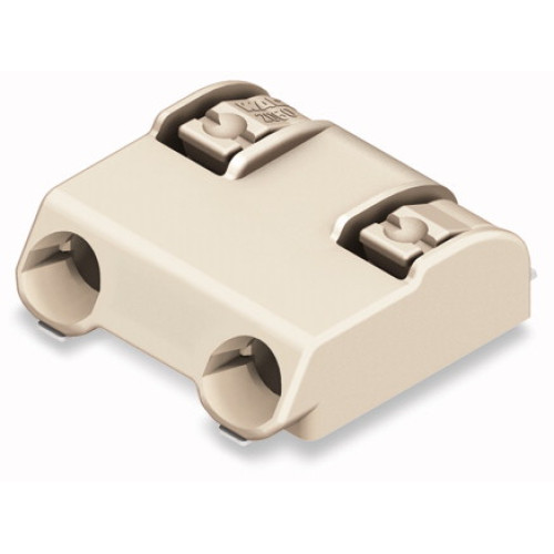 Smd PCB Terminal Block, Push-Button 0.75 mm&sup2; Pin Spacing 8 mm 2-Pole Light Gray