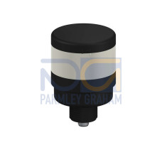 TL70 Tower Light, Black Housing: 1-Color Indicator, Voltage: 12-30 V dc, Environmental Rating: IP65, Input: Bimodal, Colors: Yellow, 5-pin M12 Integral QD