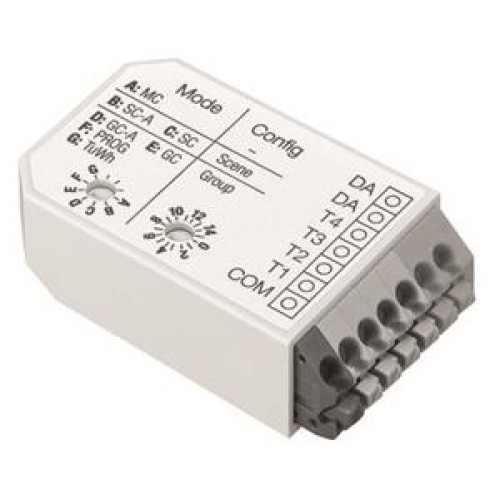 DALI XC Control Module with 4 freely programmable inputs