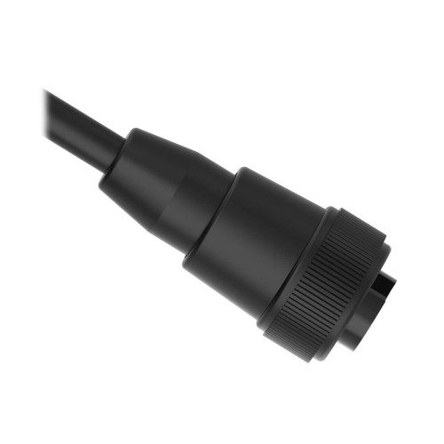 Cordset: Single Ended 7/8 in, 3-pin Straight Female, 1.83 m 3x18 Black PVC Jacket, Nylon Black Coupling Nut