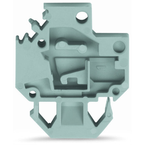 Spacer, for plate thickness 2.5 mm, 6 mm wide, gray