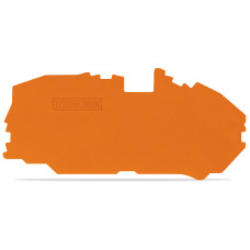 End And Intermediate Plate, 1 mm Thick Orange