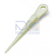 Operating tool, made of insulating material, white