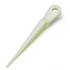 Operating tool, made of insulating material, white