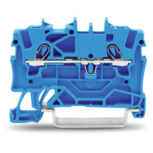 2-conductor through terminal block, 1.5 mm&sup2;, for Ex e II and Ex i applications, blue