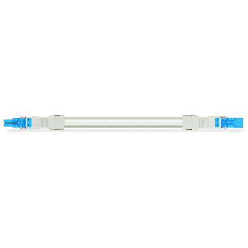 pre-assembled interconnecting cable, Eca, Socket/plug, blue