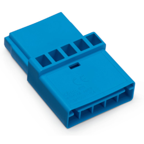 Intermediate coupler, 5-pole, Cod. I, blue