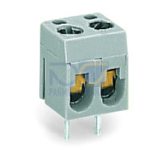 PCB terminal block, 2.5 mm&sup2;, Pin spacing 10 mm, gray