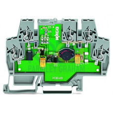 DC/DC Converter, 24 VDC input voltage, 12 VDC output voltage, gray