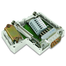 Fieldbus Connector CC-Link, with D-sub male connector, 9-pole, light gray