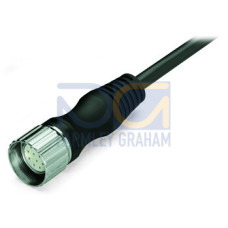 Connecting cable, 19-pole, Length: 25 m, black