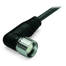 Connecting cable, 12-pole, Length: 10 m, black