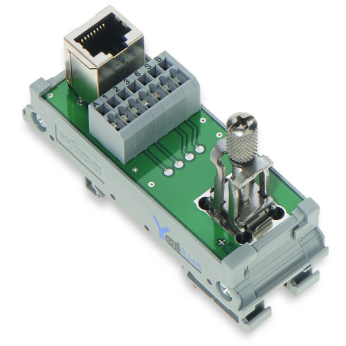 Interface module, RJ-45, with power jumper contacts