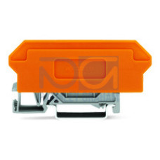 Terminal block for pluggable modules, 14-pole, with 4-conductor terminal blocks, gray