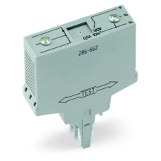 Current flow monitoring module, DC currents, Monitoring range: 0.4 A  3.5 A, light gray