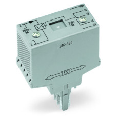 Current flow monitoring module, AC currents, Monitoring range: 0.2 A  3 A, light gray