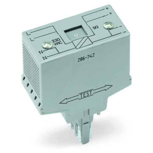 S0 interface power supply, Input voltage: 230 VAC, S0 interface