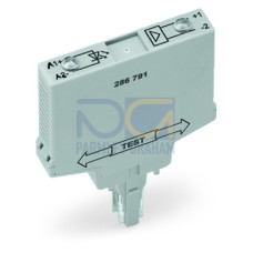 Optocoupler module, Nominal input voltage: 24 VDC, Output voltage range: 20  60 VDC, gray