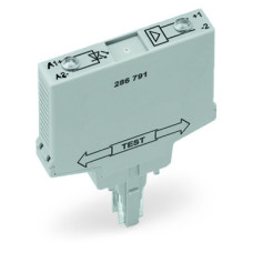 Optocoupler module, Nominal input voltage: 24 VDC, Output voltage range: 20  60 VDC, gray