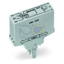 Bridge rectifier module, Input voltage: 24 VAC, with varistor protective circuit, gray