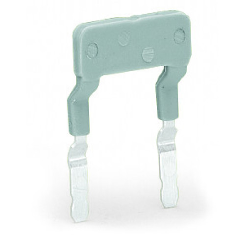 Jumper, for conductor entry, 2-way, gray