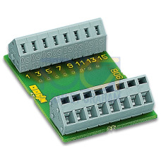 PCB for self-assembly, with 8 mounting positions