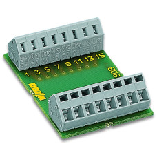 PCB for self-assembly, with 8 mounting positions