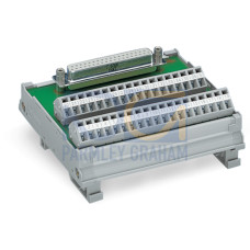 Interface module, with solder pin, Female connector