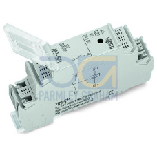 Latching relay module, Nominal input voltage: 230 VAC, 1 make contact, gray