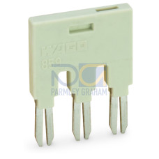 Jumper, for jumper slot, 8-way, yellow