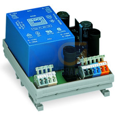 stabilized power supply, Input voltage: 230 VAC, &plusmn;15 VDC output voltage