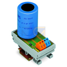 Component module with capacitor, 1 pcs, Capacity: 10 mF, gray