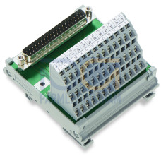 Interface module, with solder pin, Male connector