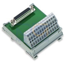 Interface module, with solder pin, Female connector