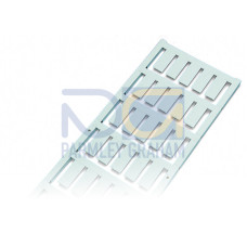 Marker card, not stretchable, snap-on type, white