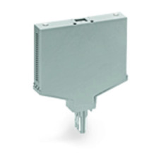 Empty component plug housing, Type 14, 15 mm wide, 6-pole, gray