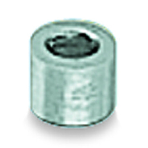 Stand off, for carrier rail, suitalble for M5 size screw, silver-colored