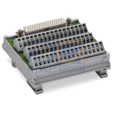 Interface module, with solder pin, Female connector