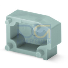 Spacer, for doubling the pin spacing, gray