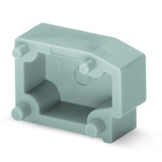 Spacer, for doubling the pin spacing, gray