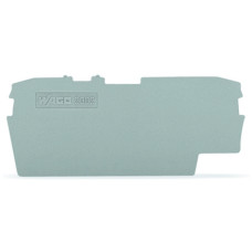 End And Intermediate Plate, 1 mm Thick Gray