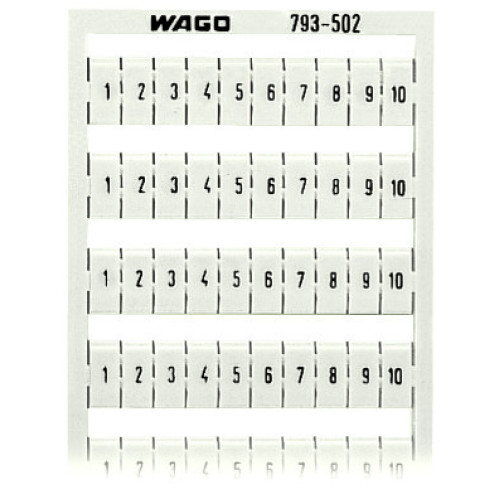 WMB marking card, as card, MARKED, white