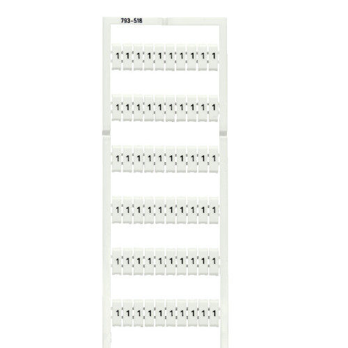 WMB marking card, as card, MARKED, white