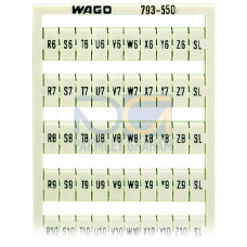 WMB marking card, as card, MARKED, white